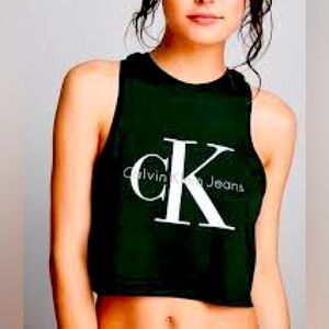 Calvin Klein Jeans Crop Tank NWOT
